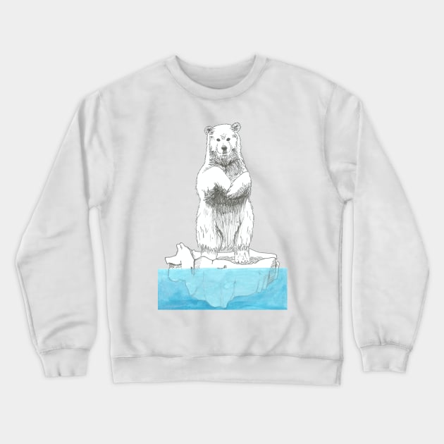 Polar emergency Crewneck Sweatshirt by Créa'RiBo